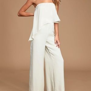 White jumpsuit NEW WITH TAGS